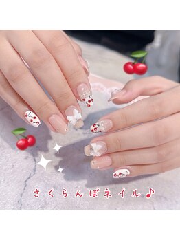 さくらんぼネイル♪