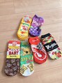 パルマ 二子玉川(Palma) こういう変わった靴下が大好きで、集めまくってます!