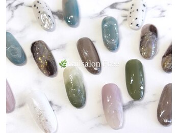 フリー(Free)の写真/お洒落を追求した定額デザインコースで女子力UP♪ついつい見惚れてしまうほどのデザイン&完成度◎