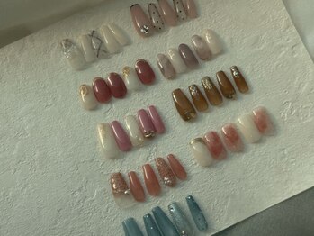 定額デザイン　ちゅるんネイル