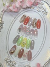 ティーエヌ 本厚木店/春ネイル☆6500円【7150円税込】