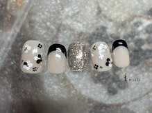 アイネイルズ 横浜EAST店(I-nails)/ホロお花ネイル
