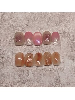 nail salon amo 【4/15 NEW OPEN(予定)】 /Hand定額シンプルアート¥7500
