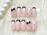 【人気No.2】定額アート  ◆  ALL￥8580［オフ無料・ジェルネイル］