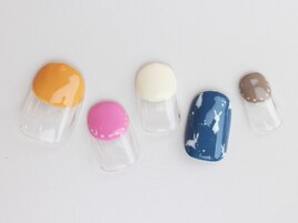 秋☆お月見ネイル。。