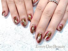 エブリデイビューティ 池袋店(EveryDay Beauty)/赤ツイードチェック柄