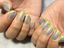 ニコリー(nicolie)/スキニーフレンチネイル