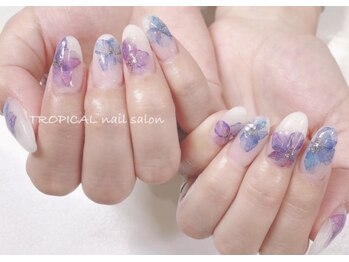 トロピカル(TROPICAL)/フラワーネイル