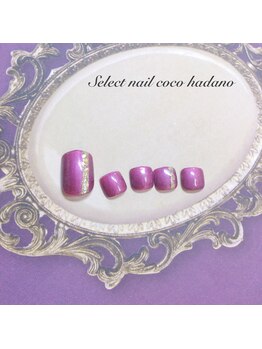 セレクトネイル ココ 秦野店(SELECT NAIL COCO)/フット ラインアート