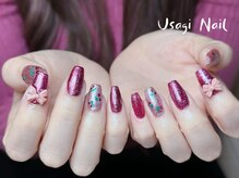 ウサギネイル 新大久保店(usagi nail)/冬ネイル
