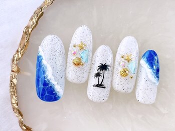 ネイルサロンフォーユー(for u)/海ネイル¥7980