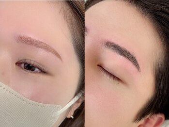 コウ 博多(KOU.)の写真/【博多/眉毛サロン/男女OK◎】眉スタイリングや眉パーマでご希望の形や雰囲気に合わせた美しい仕上がりに♪