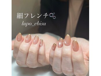 ルーポ(Lupo)/上品なフレンチネイル☆