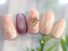 ティーエヌ 辻堂店/桜ネイル☆6600円