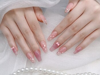 エムワイネイル(MY Nail)/長さだし持ち込みデザイン