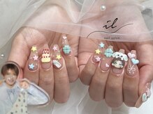 イル 京都河原町店の雰囲気（推しネイル・キャラクターネイルも可能◎3Dパーツも対応★）