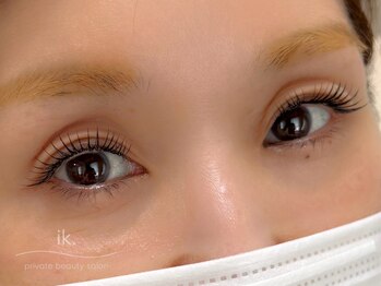 アイク(ik.)の写真/【米子市】大人女性に人気♪100本装着約30分!綺麗が続く高持続LEDマツエク