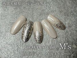 シルバーラメ×マグネット