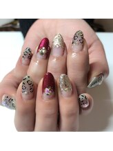 フルール(Fleur)/シースルー×ヒョウ柄