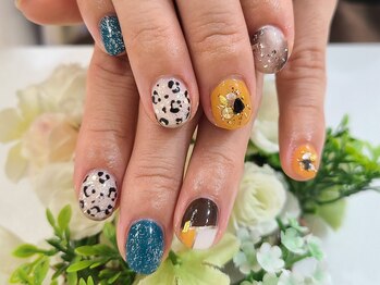 ネイルサロン ドレス(Nail Salon Dress)/【山川】秋アニマル