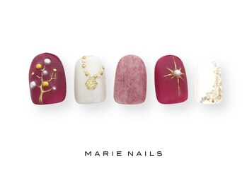 マリー ネイルズ いわきラトブ店(MARIE NAILS)/定額7,700円税込 ミラー 1216c