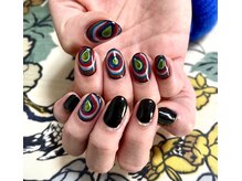 ブランシュ 藤沢(Blanche)/オーダーメイドネイル 黒