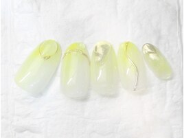 ニュアンスミラーネイル