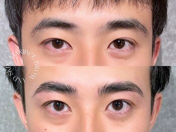 マリベル(MARIBEL)/メンズ眉 before/after