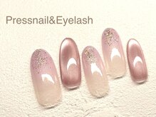 プレス ネイルアンドアイラッシュ(PRESS NAIL&EYELASH)/【ハンド】定額※オフ込￥12800