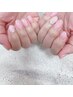 【hand】自分で剥がせるジェルネイル　　　　定額シンプル　¥9,000