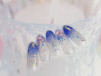 ネイルサロン&スクール ジーナ(GINA)/ブルーグラデーション