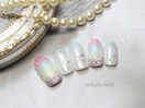 人魚の鱗ネイル♪【定額¥9900】