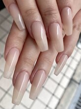 ホランイネイル(HORANGI NAIL)/ワンカラー　長さ出し　