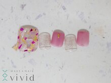 メイクプラスネイル ヴィヴィッド(MAKE+NAIL vivid)/フット　オリジナル♪