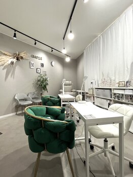 ネイルサロン メイプル(Nail Salon maple)/落ち着いた雰囲気な店内