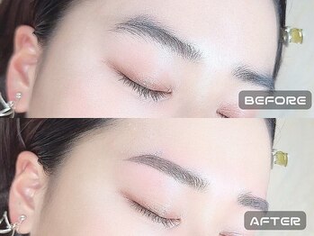 アイック 栄店(I’ck)/眉毛WAX＋間引きで自然な美眉に