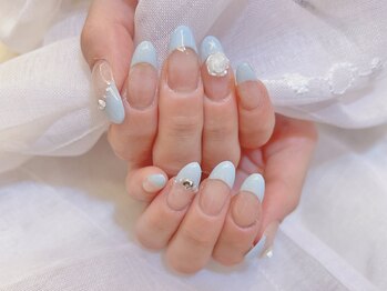 デコール 心斎橋(DECOR)/パールローズフレンチネイル