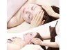 【一度で体感★頭首肩コリ解消】頭蓋骨小顔矯正＋整顔＋首肩リンパ15,400→