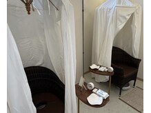 ペアで入れるよもぎ蒸し