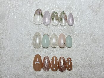 オハナネイル(ohana nail)の写真/【毎月更新】大人の遊び心くすぐる旬デザイン多数◎ずっとオフ込みで通いやすさも魅力のプライベートサロン