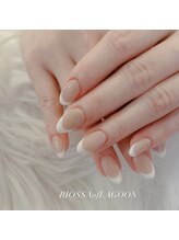 リオッサ オブ ラグーン(RIOSSA of Lagoon)/ミモザ×フレンチネイル