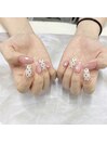 ちゅるんマグ×ドットネイル♪