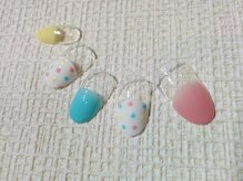 ネイルアンドアイラッシュ アール(ar)/季節のトレンド一例　5940円