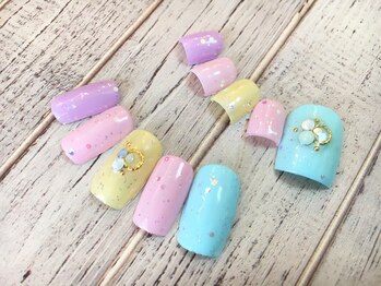 ネイルサロン ル リアン(Nailsalon Le lien)/パステルネイル