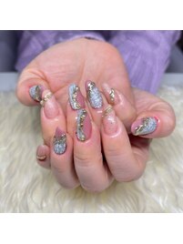 スカルプ♪ツイードネイル