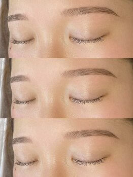 ビューティメイク(BEAUTY MAKE)の写真/【垢抜けトレンド★ハリウッドブロウリフト】骨格に合わせた美眉実現へ♪お顔全体or部分ワックス脱毛も◎