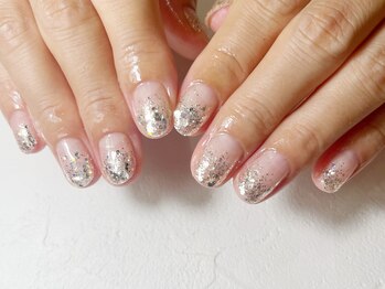 リーチェ ビューティアンドネイルサロン 大名店(Beauty&Nail Salon)/ラメグラデーション