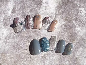 キュアバイアニーアンドジーノ(Qa by Annie&Gino)/12月キャンペーンネイル第1弾