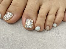 ピース(PEACE)/フットネイル　シェルネイル