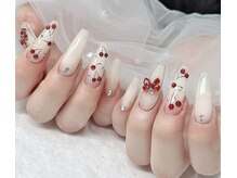 ネイルズ イロハ 新大久保店(NAILS 168)の雰囲気（#チップ長さだし　#パーツつけ放題）